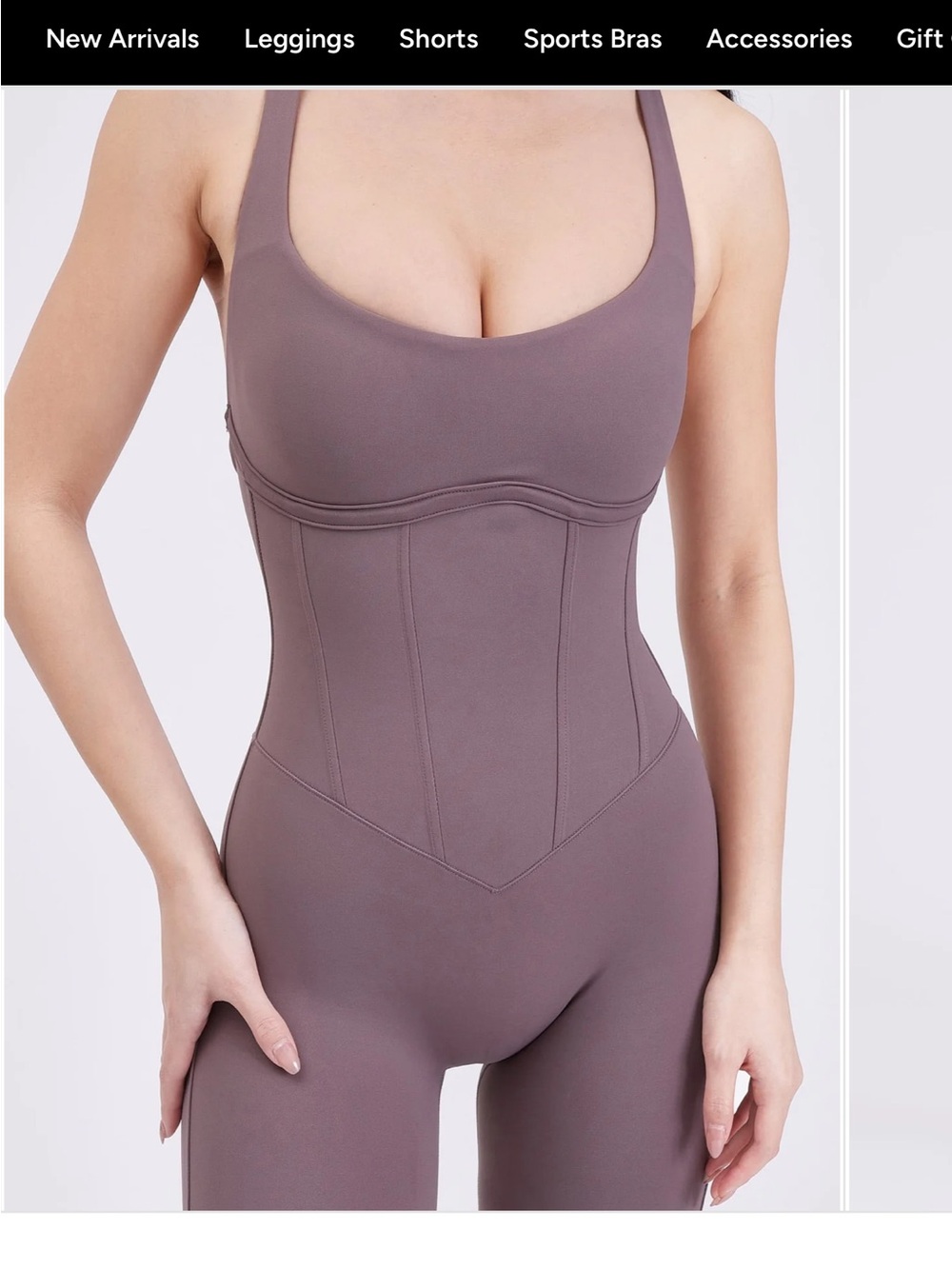 BuffBunny Corset Bodysuit size Large